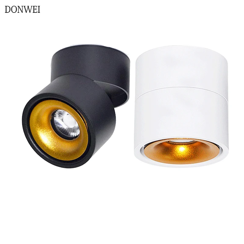 5W/7W/10W/12W COB LED Surface Mounted Ceiling lamp Foldable and 360 Degree Rotatable COB background spot light AC85-265V
5W/7W/10W/12W COB LED Surface Mounted Ceiling lamp Foldable and 360 Degree Rotatable COB background spot light AC85-265V
