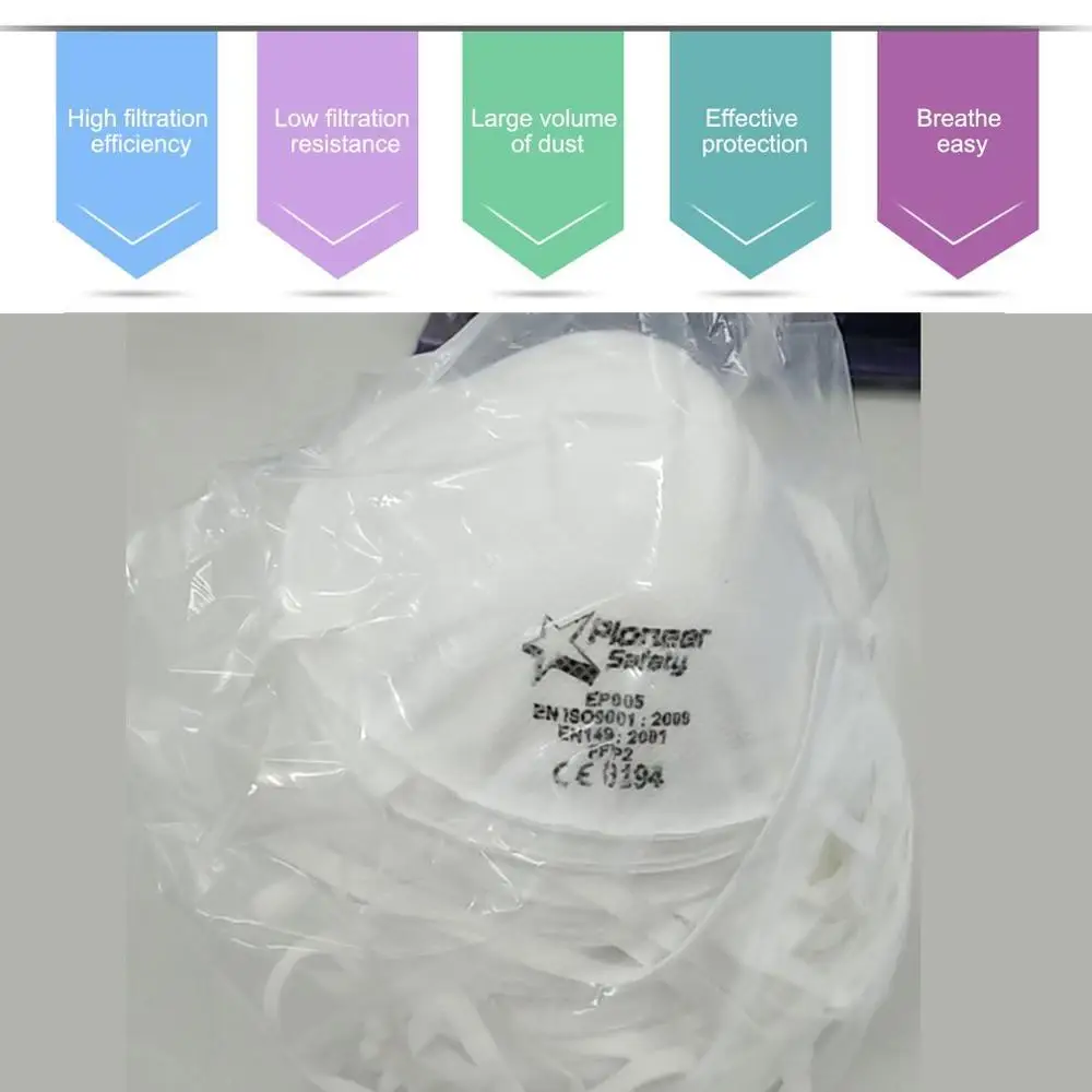 FFP2 Foldable Non Woven Protective Mask Anti-fog Smoke and dust-proof mask Face Protective Masks Fast delivery
FFP2 Foldable Non Woven Protective Mask Anti-fog Smoke and dust-proof mask Face Protective Masks Fast delivery