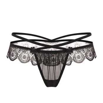 Sexy Underwear Lace Elastic Transparent Binding Thong Pants Extremely Sexy Panties Women's Temptation T Pants
Sexy Underwear Lace Elastic Transparent Binding Thong Pants Extremely Sexy Panties Women's Temptation T Pants