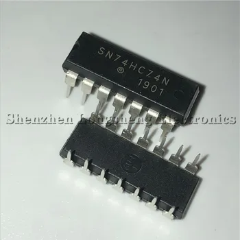 20PCS/LOT new 74HC74 SN74HC74N DIP-14 with set reset positive trigger double D flip-flop
20PCS/LOT new 74HC74 SN74HC74N DIP-14 with set reset positive trigger double D flip-flop