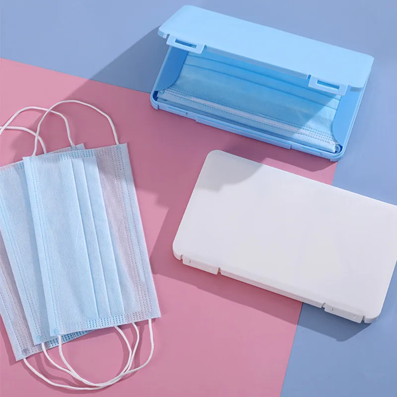 Saves Face Mask Storage Box Dustproof Face Mask Storage Case Disposable Solid color Mask Holder Organizer Medicine Storage Box
Saves Face Mask Storage Box Dustproof Face Mask Storage Case Disposable Solid color Mask Holder Organizer Medicine Storage Box