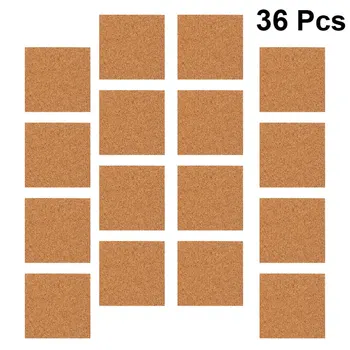 36pcs Self-adhesive Cork Coasters Squares Cork Mats Cork Backing Sheets for Coasters DIY Crafts Supplies(10x10cm)
36pcs Self-adhesive Cork Coasters Squares Cork Mats Cork Backing Sheets for Coasters DIY Crafts Supplies(10x10cm)