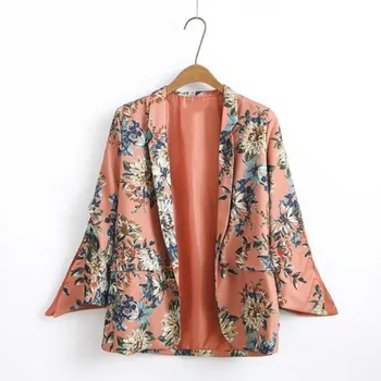 2019 Autumn Open V-Neck Women Print Jacket Tie Long Sleeve Office Casual Blazer Fake Pockets Blazer
2019 Autumn Open V-Neck Women Print Jacket Tie Long Sleeve Office Casual Blazer Fake Pockets Blazer