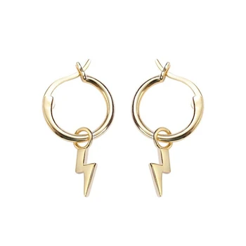 Top Selling 100% 925 Sterling Silver Lightning Pendant Stud Earrings for Women
Top Selling 100% 925 Sterling Silver Lightning Pendant Stud Earrings for Women