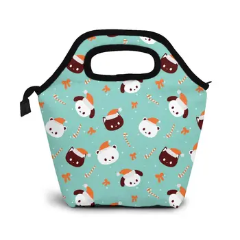 Animal Christmas Pattern Lunch Bag Lunch/ice Bags Portable Insulated Picnic Food Box for Women Men
Animal Christmas Pattern Lunch Bag Lunch/ice Bags Portable Insulated Picnic Food Box for Women Men