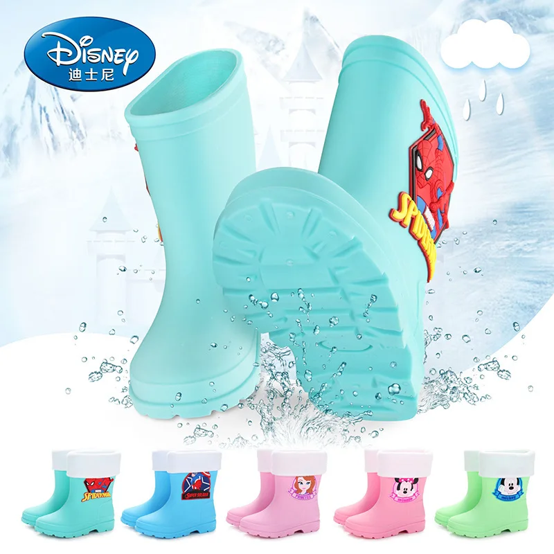 Disney Children's Boots Rain Shoes Mickey Rain Boots Water-proof Kids Rubber Boots 
Disney Children's Boots Rain Shoes Mickey Rain Boots Water-proof Kids Rubber Boots