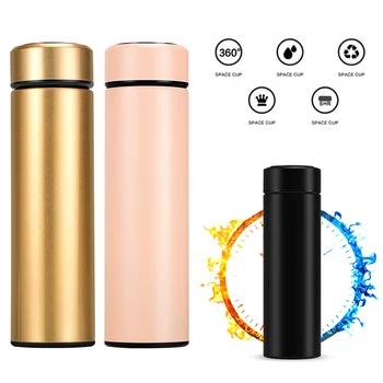 Double Wall Insulated Vacuum Flask Smart Stainless Steel Water Thermal Bottle With LCD Touch Screen Waterproof Coffee Travel Mug
Double Wall Insulated Vacuum Flask Smart Stainless Steel Water Thermal Bottle With LCD Touch Screen Waterproof Coffee Travel Mug