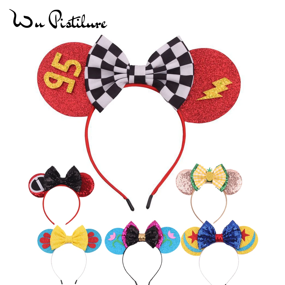 New Lovely Girls Bows Minnie Mickey Headband Ears Hair Accessories Kid Women Head-Accessories Headdress Head Band Party
New Lovely Girls Bows Minnie Mickey Headband Ears Hair Accessories Kid Women Head-Accessories Headdress Head Band Party