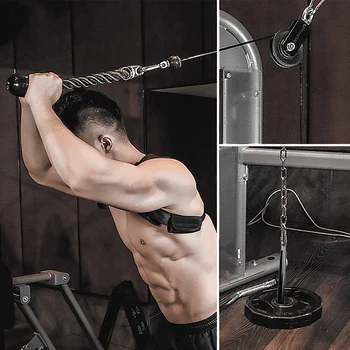 Training DIY Pulley Cable System Pin Lifting Triceps Fitness Loading Machine for Working-out Comfortable Decoration
Training DIY Pulley Cable System Pin Lifting Triceps Fitness Loading Machine for Working-out Comfortable Decoration