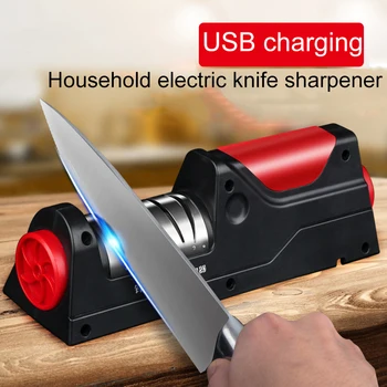 Electric diamond sharpener, European plug, high-quality kitchen knife sharpener automatically
Electric diamond sharpener, European plug, high-quality kitchen knife sharpener automatically