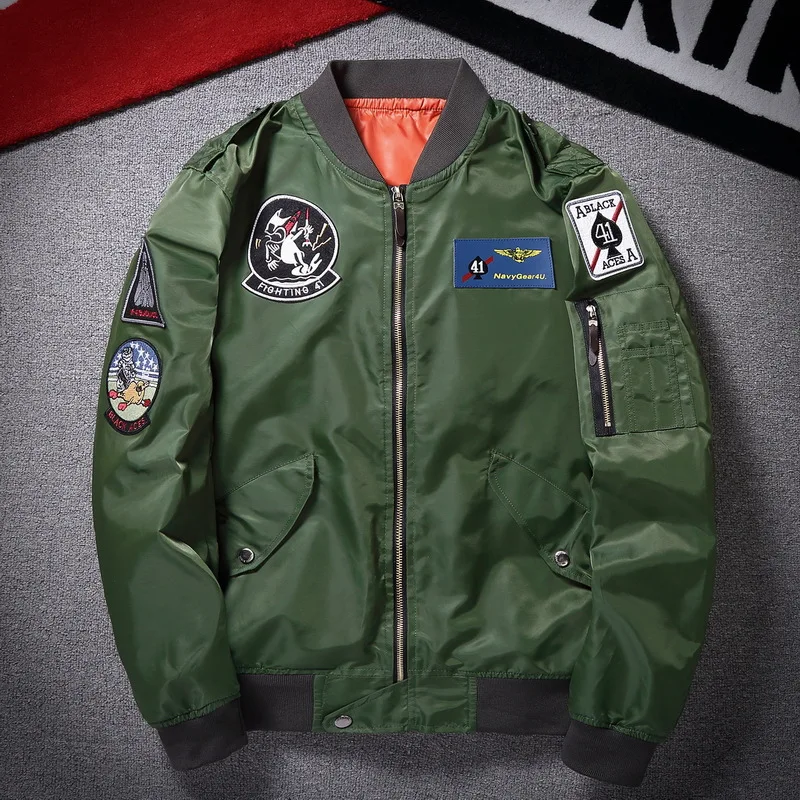 2018 Spring And Autumn New Style Jacket Men's Stand Collar Flight Jacket MEN'S Coat Men's Youth Popular Brand Jacket 702
2018 Spring And Autumn New Style Jacket Men's Stand Collar Flight Jacket MEN'S Coat Men's Youth Popular Brand Jacket 702