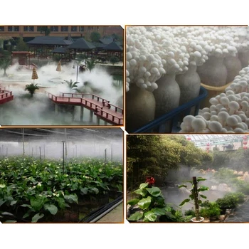 3 Head Ultrasonic Mist Maker Fogger Stainless Steel Humidifier Aeromist Hydroponics Nebulizer Water Fountain Pond Atomizer
3 Head Ultrasonic Mist Maker Fogger Stainless Steel Humidifier Aeromist Hydroponics Nebulizer Water Fountain Pond Atomizer
