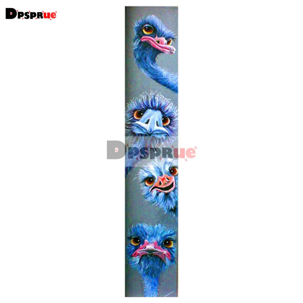 Dpsprue Full 5D DIY Square/Round Diamond Painting Cross Stitch ostrich 3d Round Embroidery Mosaic Resin Home Decor Gift GH102
Dpsprue Full 5D DIY Square/Round Diamond Painting Cross Stitch ostrich 3d Round Embroidery Mosaic Resin Home Decor Gift GH102