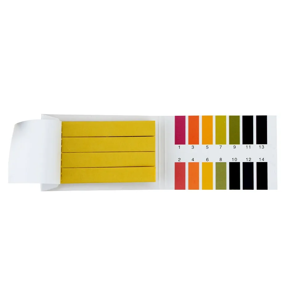 80x PH Indicator Test Strips 1-14 Laboratory Paper Litmus Tester Urine Saliva Acid Base Test Of Aquarium General Indicator Paper
80x PH Indicator Test Strips 1-14 Laboratory Paper Litmus Tester Urine Saliva Acid Base Test Of Aquarium General Indicator Paper