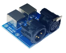 DMX512 Relays Connector DMX512 RJ45 Connector to XLR3 use for DMX-Relays Controller LED Decoder DMX 512 Controller XLR3-RJ45
DMX512 Relays Connector DMX512 RJ45 Connector to XLR3 use for DMX-Relays Controller LED Decoder DMX 512 Controller XLR3-RJ45