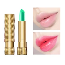 

Moisturize Lip Gloss Temperature Change Lipstick Waterproof Silky Lip Balm Natural Lasting Easy To Wear Nude Lipstick Cosmetics