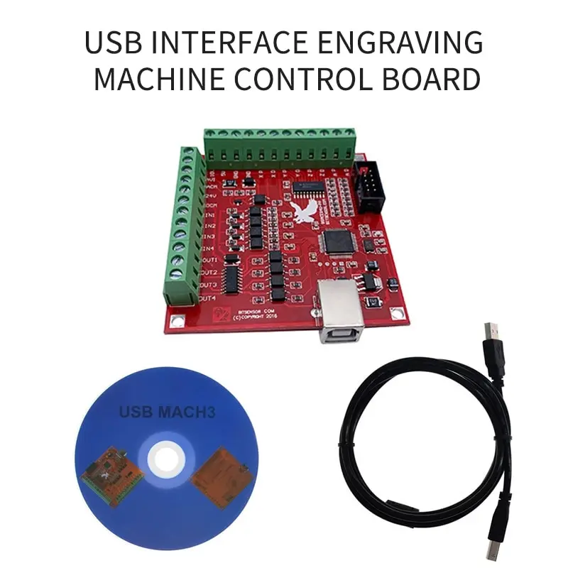 Breakout board CNC USB MACH3 100Khz 4 axis interface driver motion controller driver board^*
Breakout board CNC USB MACH3 100Khz 4 axis interface driver motion controller driver board^*