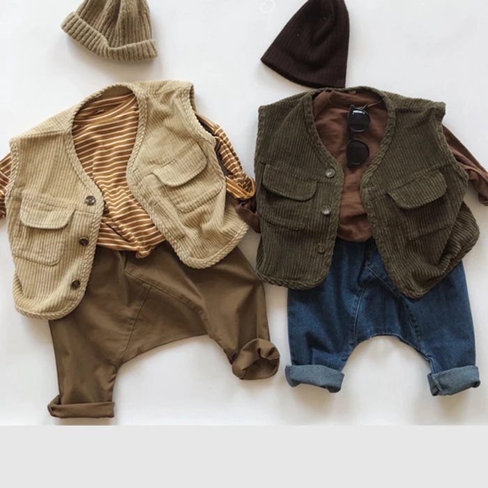 Korean Style Baby Boys Girls Cowboy Pants Kids Casual Elastic Waist Pant Children's Clothing Autumn Baby Boys Girls Jeans 39 H39e609c322fd40379e1d71bd51e4f6c7A