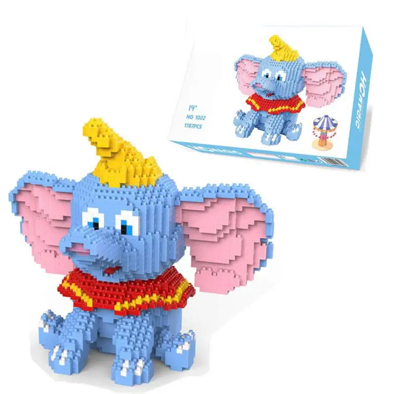 Mini Brick Cartoon Dumbo Block 3D DIY Elephant Building Brick Toy For Children Birthday Gift
Mini Brick Cartoon Dumbo Block 3D DIY Elephant Building Brick Toy For Children Birthday Gift
