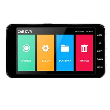 4 Inch Practical Wide Angle Car Dash Camera Data Recorder Universal HD Display Touch Screen Black Box Multilingual Monitoring
4 Inch Practical Wide Angle Car Dash Camera Data Recorder Universal HD Display Touch Screen Black Box Multilingual Monitoring