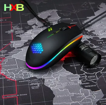 HXB Ergonomic Mouse Gaming USB Wired PC Mouse 4 Button LED Hole Light Business Gamer Mause With Backlight For PC Laptop Computer
HXB Ergonomic Mouse Gaming USB Wired PC Mouse 4 Button LED Hole Light Business Gamer Mause With Backlight For PC Laptop Computer