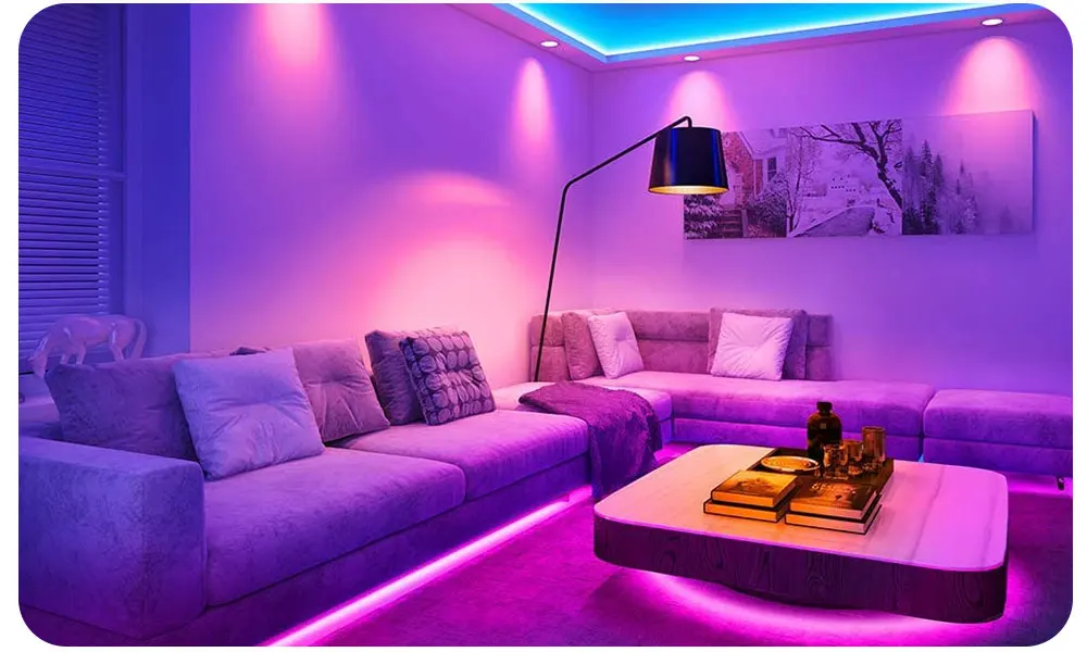 Светодиодная Лента Картинки В Комнате — Картинки фотографии