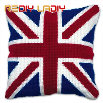 LADIY Cross Stitch Cushion Cover Home Decorative Pillow Case England Style Cushions Chunky Yarn Cross-Stitch Kits for Embroidery
LADIY Cross Stitch Cushion Cover Home Decorative Pillow Case England Style Cushions Chunky Yarn Cross-Stitch Kits for Embroidery