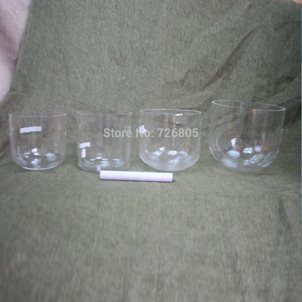 3th octave 7pieces one set clear quartz crystal sing bowls with C D E F G A B deep sound musical note
3th octave 7pieces one set clear quartz crystal sing bowls with C D E F G A B deep sound musical note