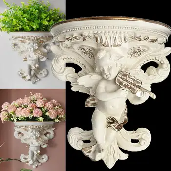 European Home Decoration Stickers Angel Three-dimensional Wall Background Mural Craft Decoration Resin Wall holder Hanging Shelf
European Home Decoration Stickers Angel Three-dimensional Wall Background Mural Craft Decoration Resin Wall holder Hanging Shelf