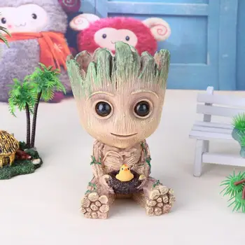 Groot Planter Pot Baby Flowerpot Home Decor Action Figures Toy Pen Pot PVC Hero Model Crafts Figurine Pots for Flowers 
Groot Planter Pot Baby Flowerpot Home Decor Action Figures Toy Pen Pot PVC Hero Model Crafts Figurine Pots for Flowers