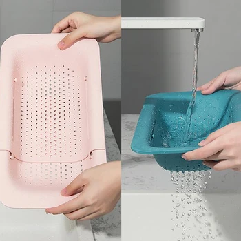 PP Adjustable Dish Drainer Storage Rack Vegetable Basket Home Kitchen Storage Organizer For Bowl Plate Fruit
PP Adjustable Dish Drainer Storage Rack Vegetable Basket Home Kitchen Storage Organizer For Bowl Plate Fruit