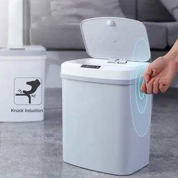 Automatic Intelligent Sensor Smart Trash Can Dustbin Smart ABS Sensor Trash Dustbin For Kitchen Bathroom Home Waste Bins New
Automatic Intelligent Sensor Smart Trash Can Dustbin Smart ABS Sensor Trash Dustbin For Kitchen Bathroom Home Waste Bins New