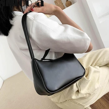 Vintage Retro Totes Bags For Women 2020 Fashion Handbag Soft Leather Female Small Subaxillary Bag Casual Retro Mini Shoulder Bag
Vintage Retro Totes Bags For Women 2020 Fashion Handbag Soft Leather Female Small Subaxillary Bag Casual Retro Mini Shoulder Bag