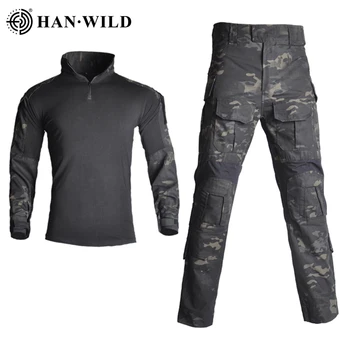 HAN WILD Gen3 Military Hunting Combat BDU Uniform EMERSON Gen3 Tactical Shirt & Pants Knee Pad Combat Tactical Uniform
HAN WILD Gen3 Military Hunting Combat BDU Uniform EMERSON Gen3 Tactical Shirt & Pants Knee Pad Combat Tactical Uniform
