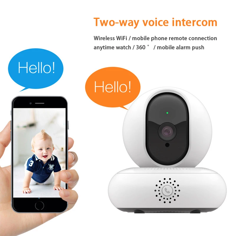 INQMEGA Wireless Monitor WiFi Remote Phone Household Warehouse Ultra-clear Night Vision Full-Color Indoor Network Set Webcam
INQMEGA Wireless Monitor WiFi Remote Phone Household Warehouse Ultra-clear Night Vision Full-Color Indoor Network Set Webcam