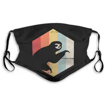 Retro Sloth Mouth Cover Mask with PM2.5 Filters 5 Layers of Protection for Men and Women Black
Retro Sloth Mouth Cover Mask with PM2.5 Filters 5 Layers of Protection for Men and Women Black