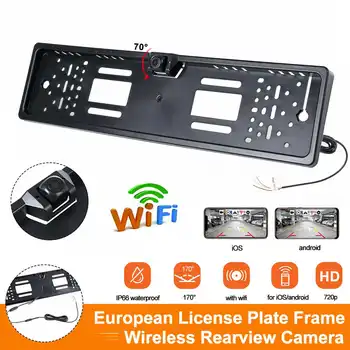 European License Plate Frame Camera Car Parking Sensors EU Rear View Camera Reverse Cam Parking Wireless Backup Camera IP66
European License Plate Frame Camera Car Parking Sensors EU Rear View Camera Reverse Cam Parking Wireless Backup Camera IP66