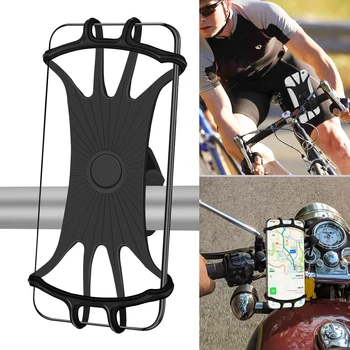 Universal Silicone Bike Phone Holder for Huawei Handlebar Mount Motorcycle Phone Holder Band For iPhone Samsung Bicycle Stand
Universal Silicone Bike Phone Holder for Huawei Handlebar Mount Motorcycle Phone Holder Band For iPhone Samsung Bicycle Stand