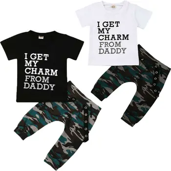 Pudcoco Toddler Baby Boys Clothes Set Letter Print Tops Long Sleeve T-shirt Camo Pants Harem Casual Outfits Set 2020 New Sale
Pudcoco Toddler Baby Boys Clothes Set Letter Print Tops Long Sleeve T-shirt Camo Pants Harem Casual Outfits Set 2020 New Sale