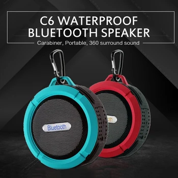 C6 Waterproof Outdoor Bluetooth Speaker Big Suction Cup Stereo Sound Speaker For Exercising Intelligent Shutdown
C6 Waterproof Outdoor Bluetooth Speaker Big Suction Cup Stereo Sound Speaker For Exercising Intelligent Shutdown