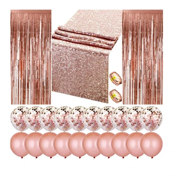 12inch Wedding Decoration Confetti Balloon Sequin Table Flag Rain Silk Combinat Durable And Practical To Use
12inch Wedding Decoration Confetti Balloon Sequin Table Flag Rain Silk Combinat Durable And Practical To Use