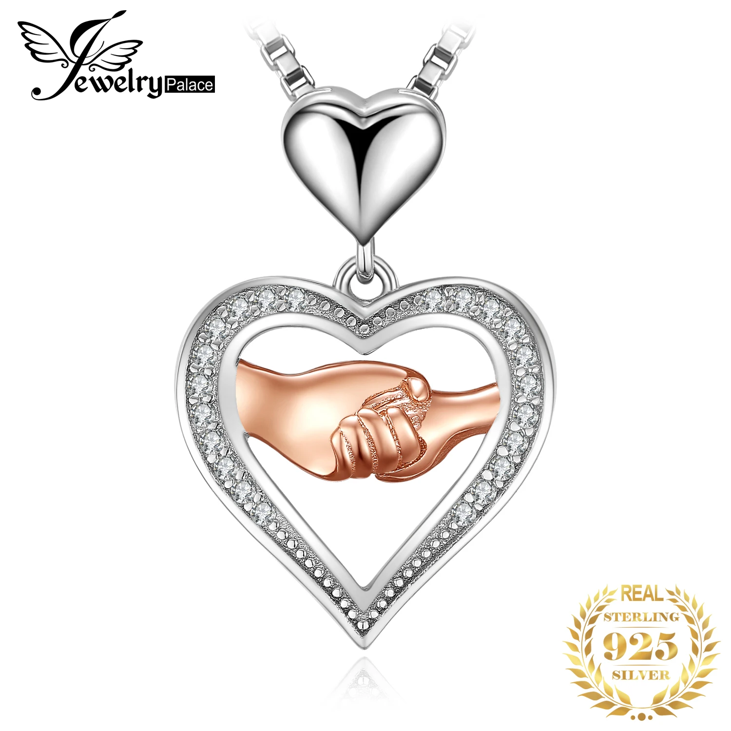 Love Hand to HandSilver Pendant Necklace 925 Sterling Silver Choker Statement Necklace Women Silver 925 Jewelry Without Chain
Love Hand to HandSilver Pendant Necklace 925 Sterling Silver Choker Statement Necklace Women Silver 925 Jewelry Without Chain