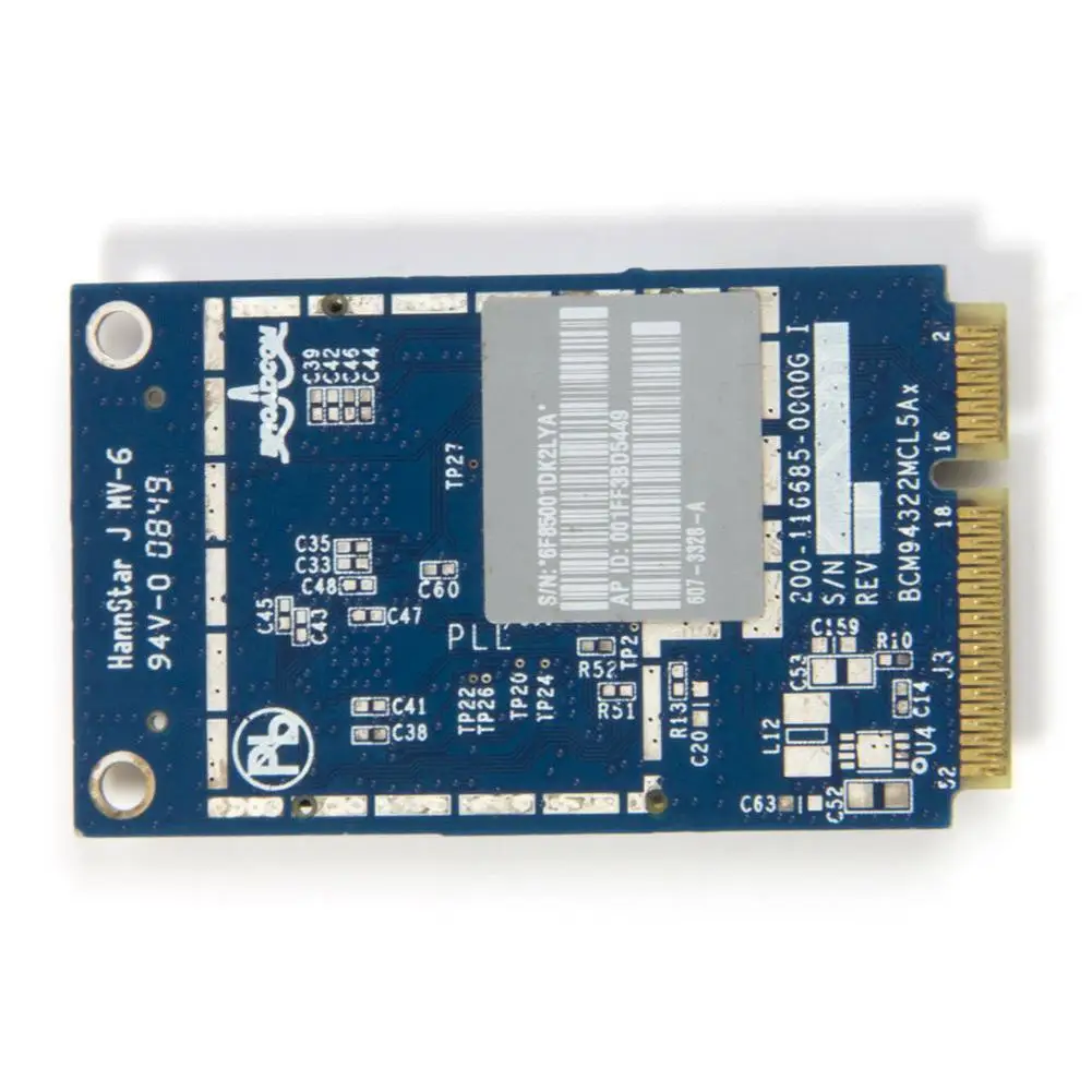 For Apple Airport Extreme Wireless WIFI Card Mini Wifi MB988Z/A For All high Adapter Card Pro speed H1C7
For Apple Airport Extreme Wireless WIFI Card Mini Wifi MB988Z/A For All high Adapter Card Pro speed H1C7