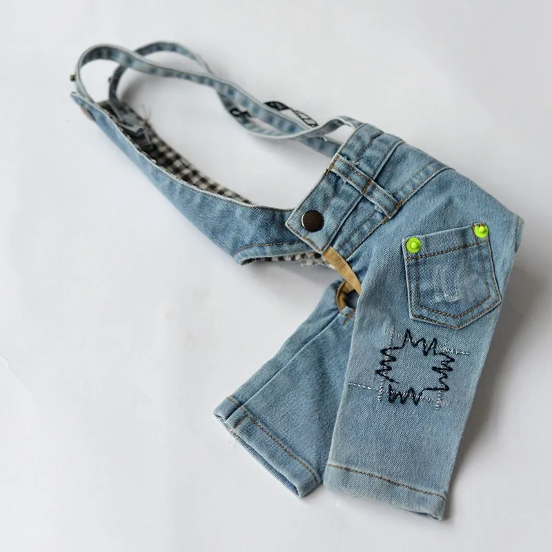 Jean jumpsuit dogs (1)