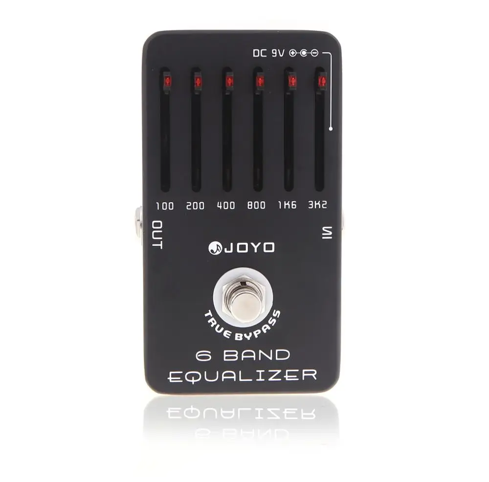 Joyo EQ Equalizer 6-Band Guitar Effect Pedal True Bypass Guitar Parts Accessory Effecs
Joyo EQ Equalizer 6-Band Guitar Effect Pedal True Bypass Guitar Parts Accessory Effecs