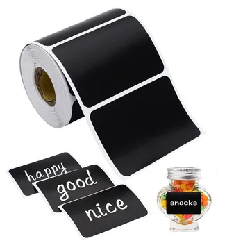 300Pcs/Roll Chalkboard Labels sticker with a chalk pen for kitchen Jars Stickers Removable Waterproof Blackboard Sticker Label
300Pcs/Roll Chalkboard Labels sticker with a chalk pen for kitchen Jars Stickers Removable Waterproof Blackboard Sticker Label