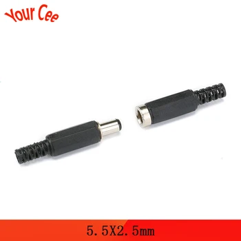 10pcs 5.5X2.5mm DC Power Female Jack Plugs Socket Plug Male Connetors 5.5*2.5mm Kit DIY Adapter Connector 5.5-2.5mm
10pcs 5.5X2.5mm DC Power Female Jack Plugs Socket Plug Male Connetors 5.5*2.5mm Kit DIY Adapter Connector 5.5-2.5mm
