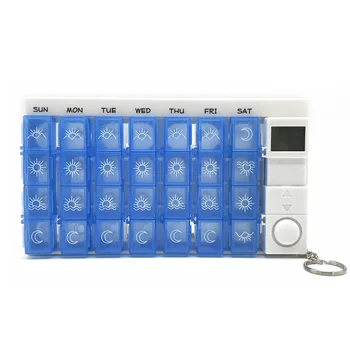 New Portable Smart Medicine Box 28 Cell LCD Intelligent with Reminder Timer MJ1006
New Portable Smart Medicine Box 28 Cell LCD Intelligent with Reminder Timer MJ1006