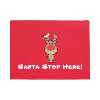 Personality Christmas Santa Stop Here Doormat Inside Soft Indoor Non Slip Floor Rug for Kitchen Bathroom Rug Washable Absorbent
Personality Christmas Santa Stop Here Doormat Inside Soft Indoor Non Slip Floor Rug for Kitchen Bathroom Rug Washable Absorbent