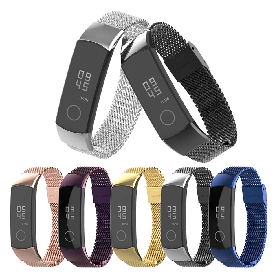 Duoteng Wrist Strap For Huawei Honor Band 5 Strap Smart Wristband Milanese Metal Bracelet Band For Honor Band 4 Watch Accessory
Duoteng Wrist Strap For Huawei Honor Band 5 Strap Smart Wristband Milanese Metal Bracelet Band For Honor Band 4 Watch Accessory